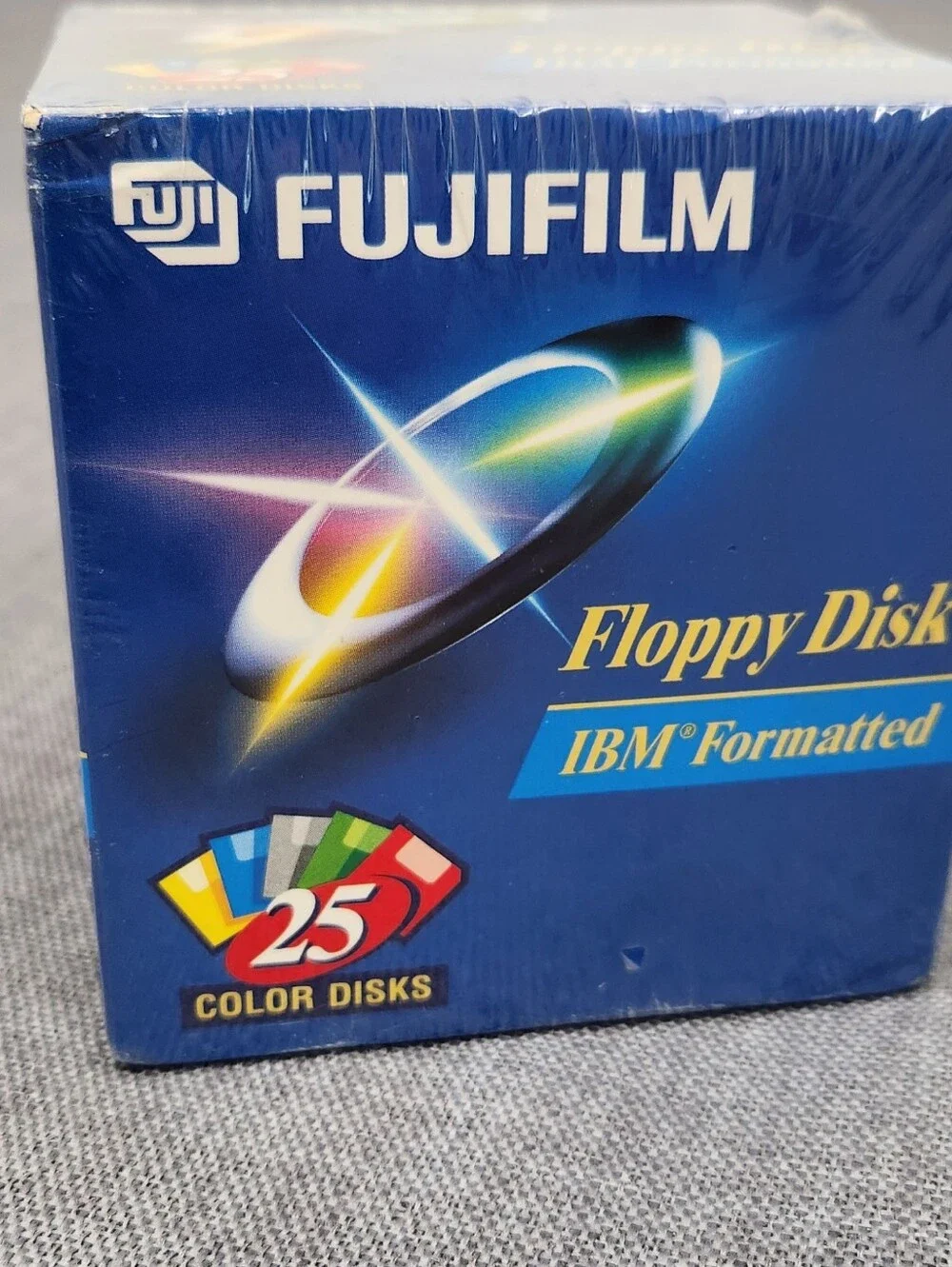 Fujifilm Floppy Disk Multi-Colored Pack Of 25. IBM formatted.